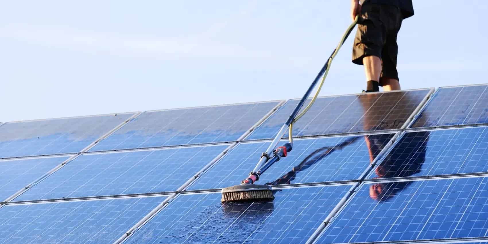 Solar Panel Cleaning image